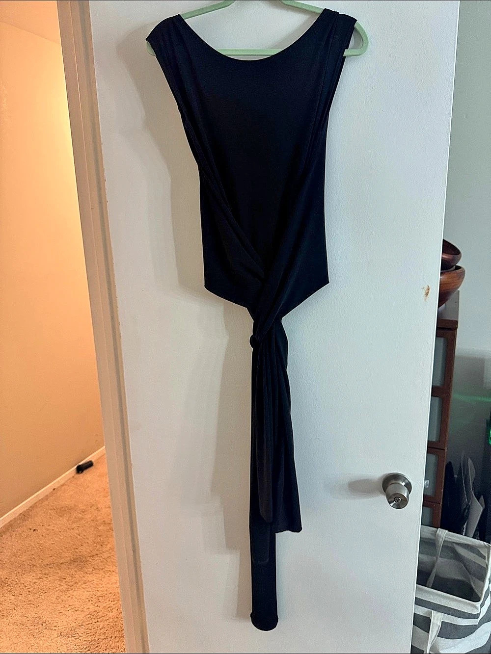Spiegel Black midi infinity Dress Size Medium Like New